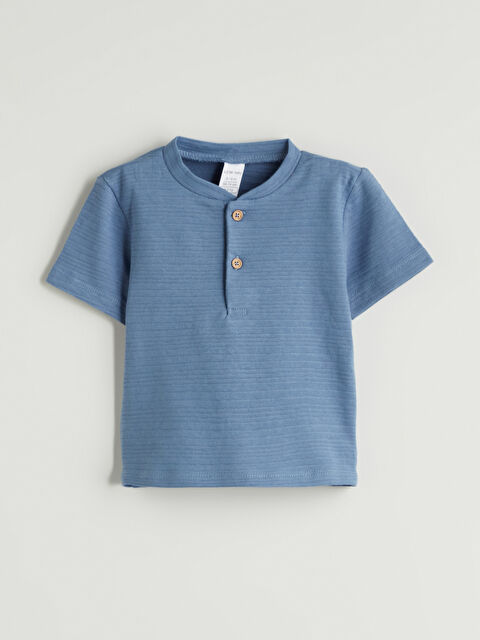 LCW baby Hakim Yaka Erkek Bebek Tişört - S5G661Z1-UCV