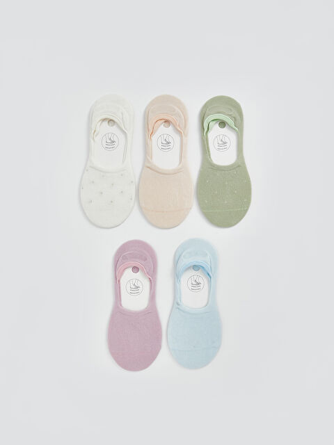 LCW DREAM Puantiyeli Kadın Babet Çorap 5'li - S5G775Z8-FEW