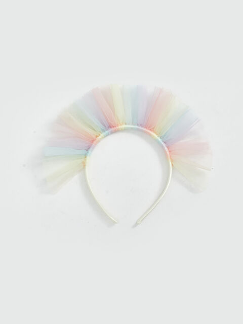 LCW baby Tül Detaylı Kız Bebek Taç - S5G840Z1-QF8