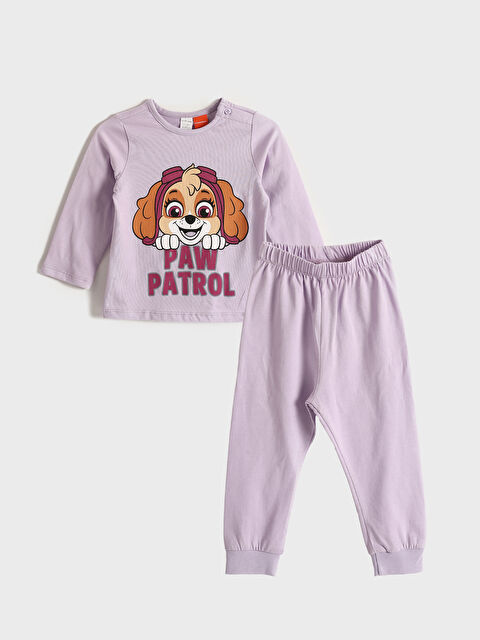 LCW baby طقم بيجامة للبنات باو باترول - S5G947Z1-G0W