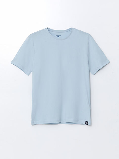 LC WAIKIKI Bisiklet Yaka Kısa Kollu Erkek Pijama Üst - S5GC68Z8-QXK