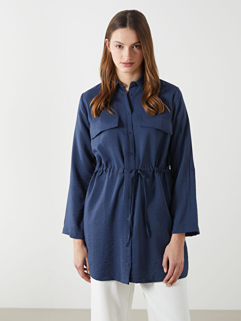 LCWAIKIKI Classic Loose Fit Kadın Gömlek Tunik - S5GE12Z8-YFD