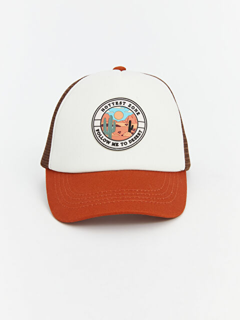 LCW ACCESSORIES Baskılı File Detaylı Erkek Çocuk Kep Şapka - S5GE78Z4-FDH