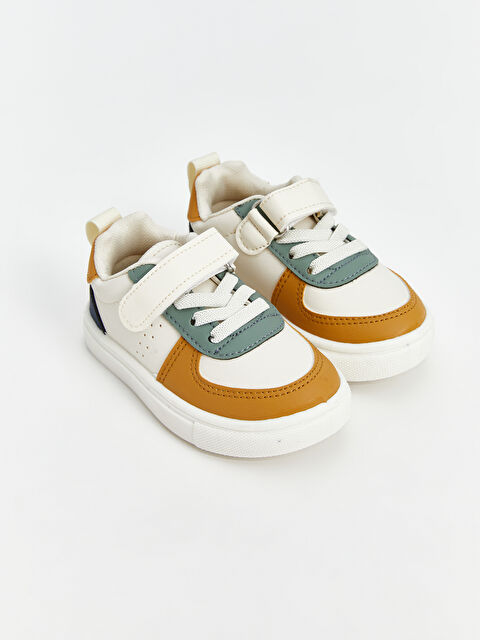 LCW STEPS Bağcık ve Cırt Cırtlı Erkek Bebek Spor Ayakkabı - S5GF32Z1-S36