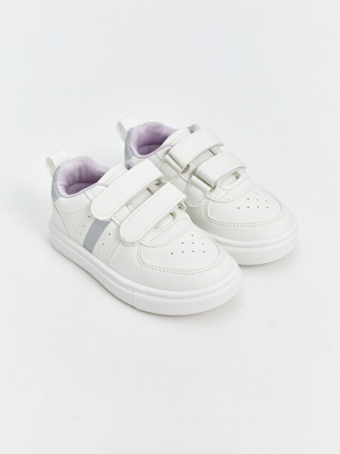 LCW STEPS Hook and Loop Baby Girls' Sneakers - S5GF68Z1-LU7