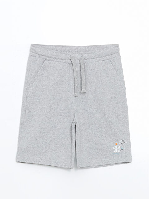 LCW ECO Beli Lastikli Erkek Çocuk Şort - S5GF88Z4-CT3