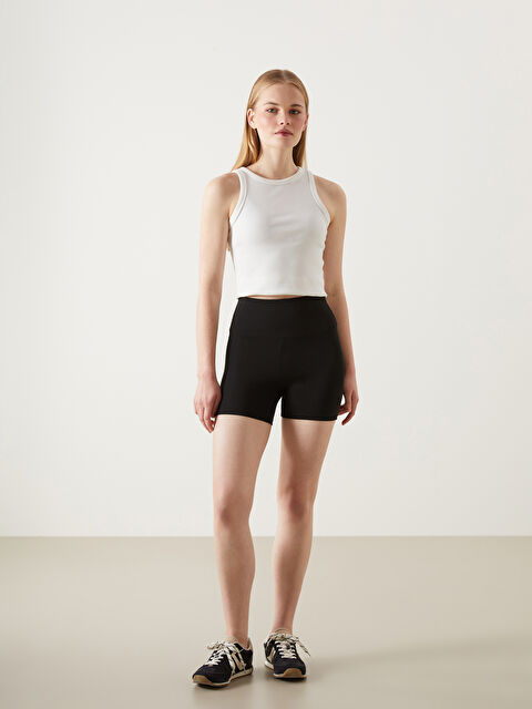 LCW Vision Beli Lastikli Kadın Şort Tayt - S5GG39Z8-CVL