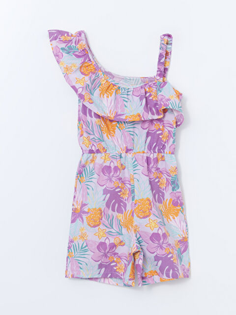 LCW ECO Desenli Kız Çocuk Tulum - S5GG55Z4-LSC