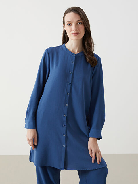 LCW Grace Hakim Yaka Kadın Gömlek Tunik - S5GG84Z8-HRQ