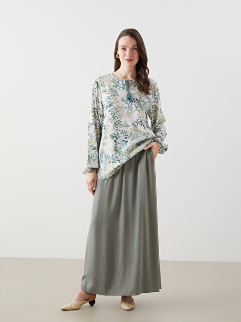 LCW Grace Beli Lastikli Kadın Etek - S5GG99Z8-CS5