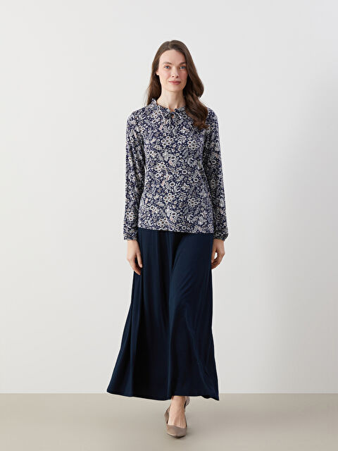 LCW Grace Beli Lastikli A Kesim Kadın Etek - S5GI05Z8-E1J