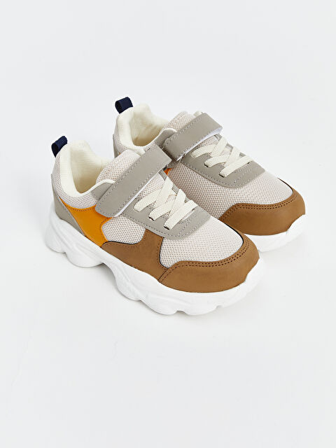 LCW STEPS Bağcık ve Cırt Cırtlı Erkek Çocuk Spor Ayakkabı - S5GI90Z4-CR8