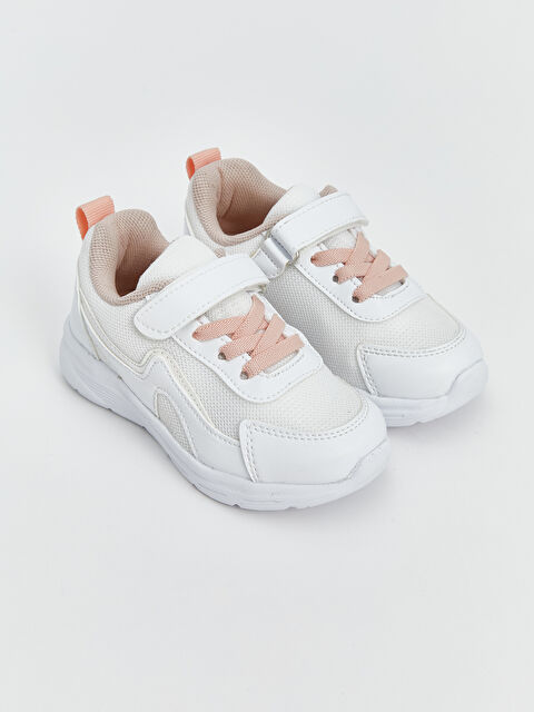 LCW STEPS Bağcık ve Cırt Cırtlı Kız Bebek Spor Ayakkabı - S5GJ00Z1-Q6K