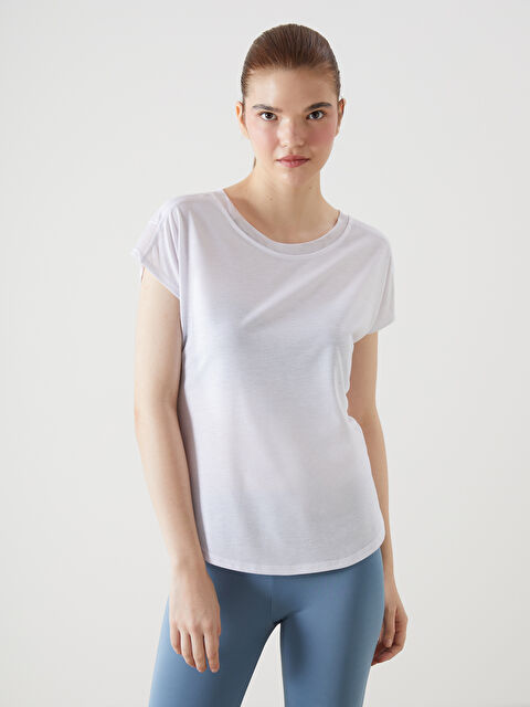 XSIDE ACTIVE Bisiklet Yaka Kadın Spor Tişört - S5GJ86Z8-Q6K