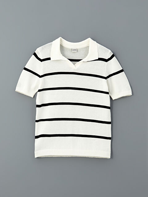 LCW Kids Polo Yaka Erkek Çocuk Triko Kazak - S5GK70Z4-LE8