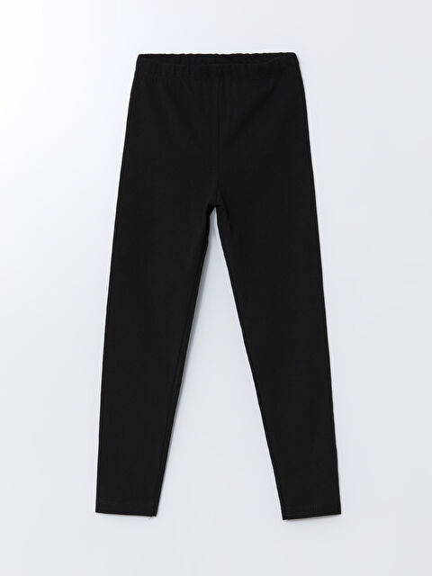 LCW ECO Beli Lastikli Kız Çocuk Tayt - S5GM80Z4-CVL