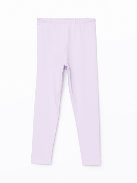 LCW ECO Beli Lastikli Kız Çocuk Tayt - S5GM80Z4-G6L