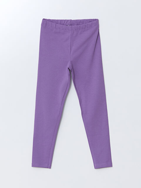 LCW ECO Beli Lastikli Kız Çocuk Tayt - S5GM80Z4-GVD