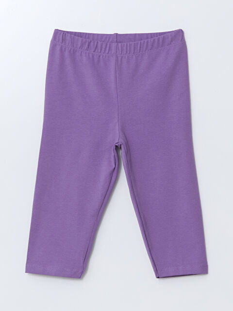 LCW ECO Beli Lastikli Kız Çocuk Tayt - S5GM81Z4-GVD