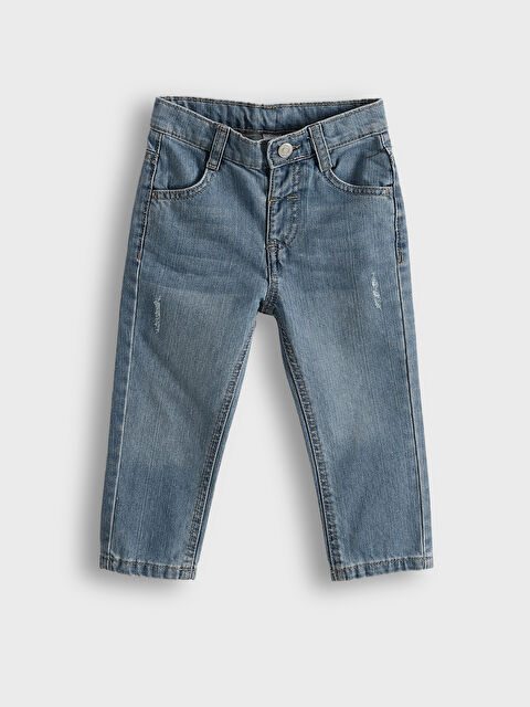 LCW baby Elasticated Waist Basic Boys' Jeans - S5GN10Z1-311