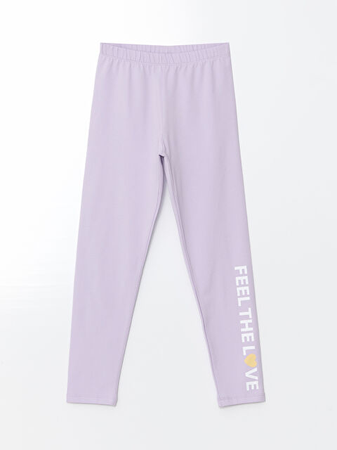 LCW ECO Beli Lastikli Kız Çocuk Tayt - S5GN25Z4-GVD