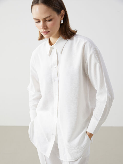 LCW Modest Oversize Women's Shirt Tunic - S5GO21Z8-EEW