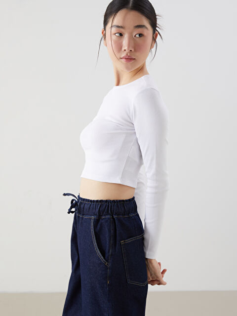 XSIDE Bisiklet Yaka Kadın Body - S5GP31Z8-Q6K