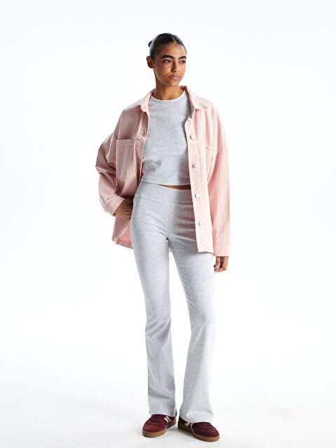 XSIDE Beli Lastikli İspanyol Paça Kadın Eşofman Altı - S5GP79Z8-EFN