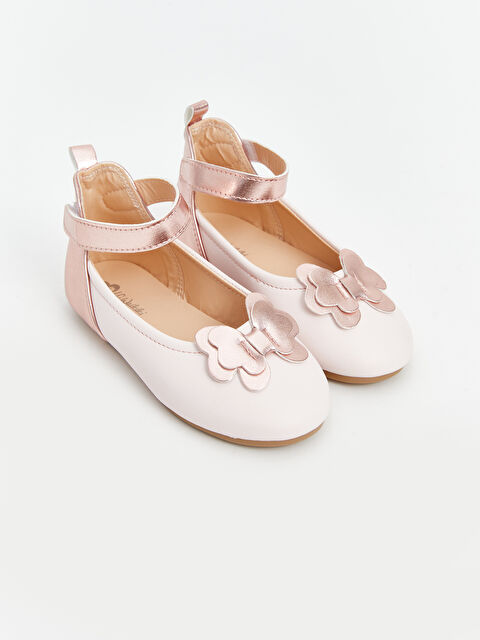 LCW STEPS Fiyonk Figürlü Kız Bebek Babet - S5GQ28Z1-DMQ