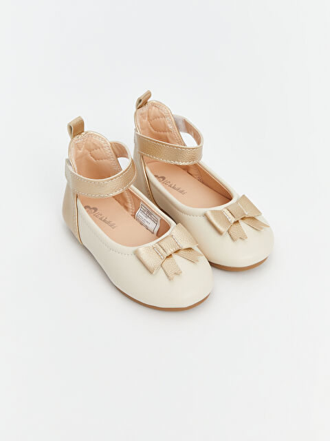 LCW STEPS Fiyonk Figürlü Kız Bebek Babet - S5GQ28Z1-VB5