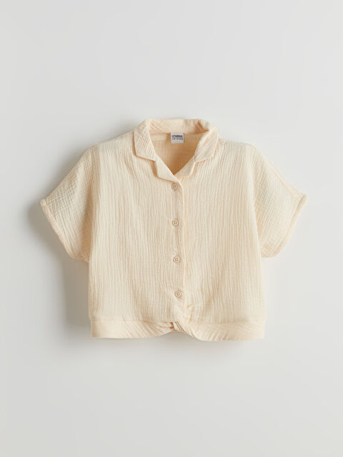 LCW Kids Kısa Kollu Kız Çocuk Bluz - S5GQ87Z4-FF7