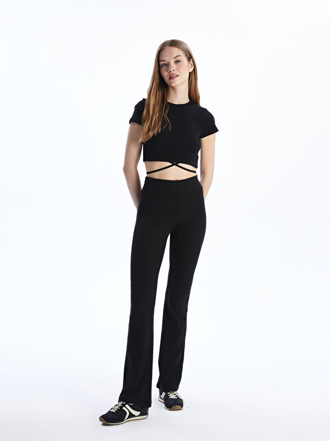 XSIDE Beli Lastikli Kadın Eşofman Altı - S5GQ95Z8-CVL