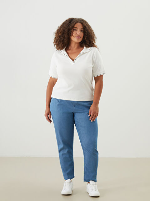 LCWAIKIKI Classic Polo Yaka Kadın Tişört