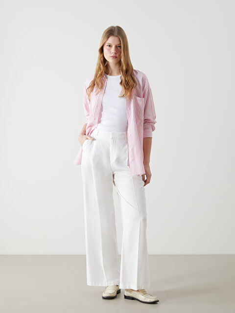 XSIDE Loose Fit Geniş Paça Kadın Pantolon - S5GT65Z8-Q6K