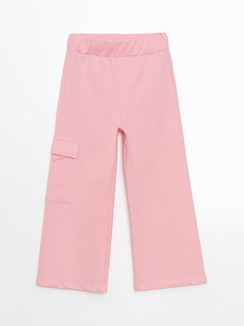 LCW ECO Спортивні штани карго для дівчаток з еластичною талією - S5GT79Z4-FGW