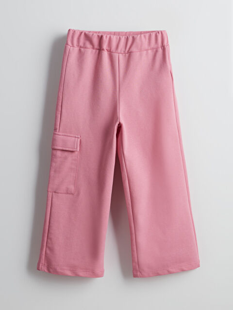 LCW ECO Спортивні штани карго для дівчаток з еластичною талією - S5GT79Z4-GFV