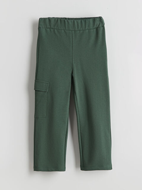 LCW ECO Спортивні штани карго для дівчаток з еластичною талією - S5GT79Z4-R1F