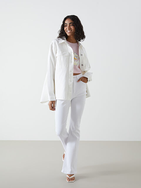 XSIDE Mars Flare Kadın Jean Pantolon - S5GT86Z8-Q6K