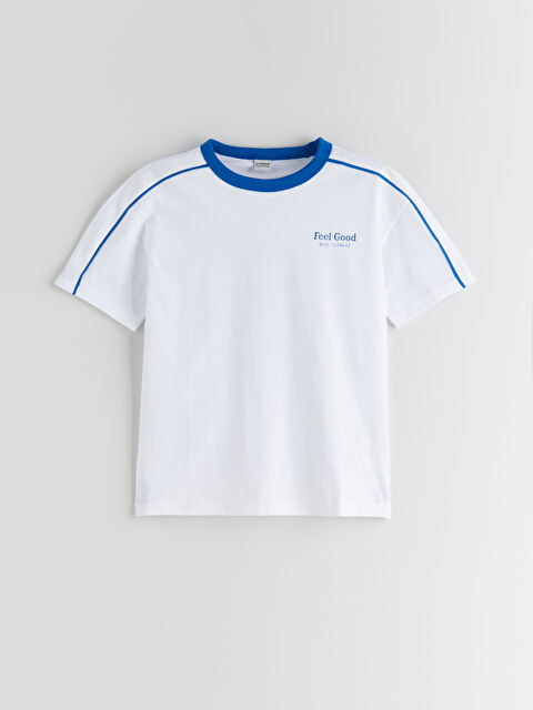 LCW Kids Bisiklet Yaka Erkek Çocuk Tişört - S5GY81Z4-HNU