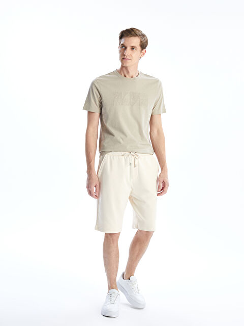 LCW ECO Standard Fit Men's Shorts - S5H054Z8-EEW