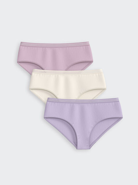 LCW DREAM Düz Hipster Külot 3'lü - S5H156Z8-FFZ