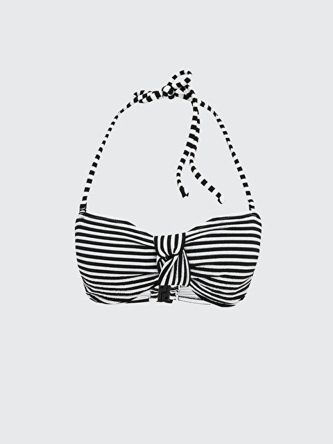 LCW DREAM Çizgili Boyundan Bağlamalı Kadın Bikini Üst - S5H200Z8-MRQ
