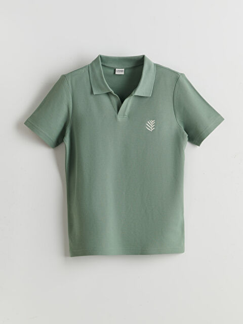 LCW Kids Polo Yaka Erkek Çocuk Tişört - S5H316Z4-GX7