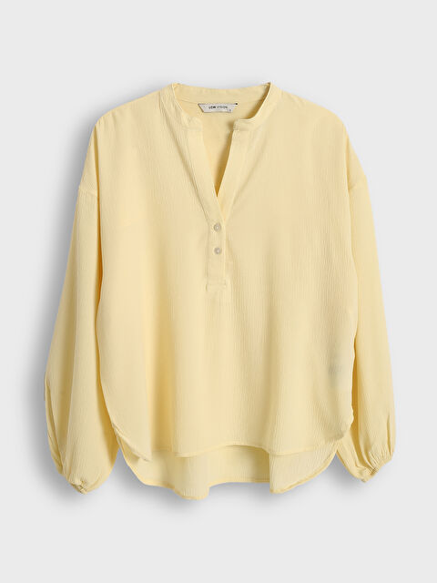 LCWAIKIKI Classic Wide Neck Plain Women's Blouse - S5H519Z8-FQQ