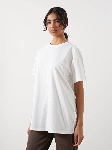 LCW Modest Bisiklet Yaka Kadın Tunik - S5H643Z8-R9J