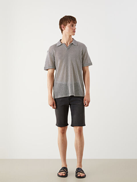 LCW Jeans Ekstra Uski Kroj Muški Teksas Šorts - S5H799Z8-326