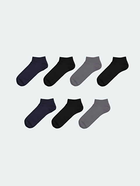 LCW ACCESSORIES Bamboo Men's Sneaker Socks 7 Pack - S5H879Z8-K00