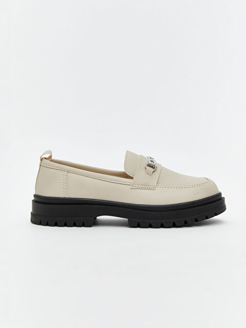 LCW STEPS Metal Toka Detaylı Kız Çocuk Loafer - S5HA79Z4-CR8