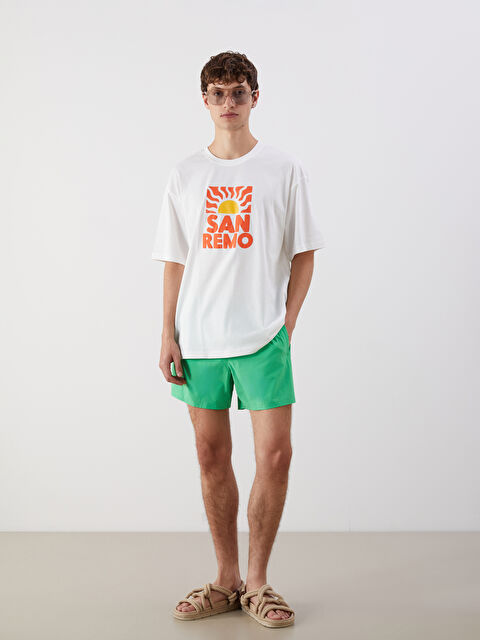 XSIDE Kısa Boy Basic Erkek Deniz Şortu - S5HC93Z8-YXT