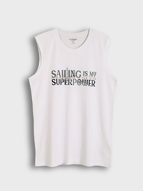 LCWAIKIKI Classic Crew Neck Printed Men's Sleeveless T-Shirt - S5HE44Z8-Q6K